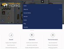 Tablet Screenshot of manufacturing-works.com